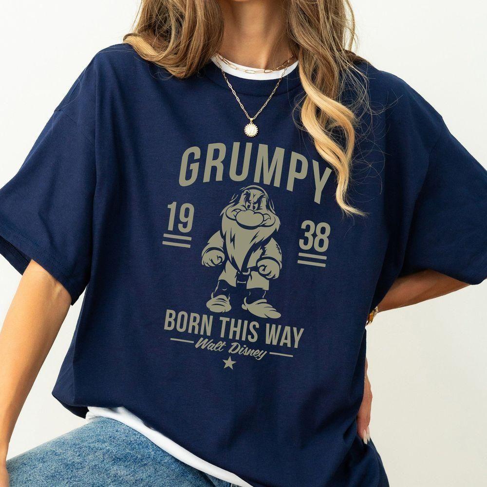 Snow White Grumpy Born This Way 1938 Disney Vuitino Shirt Snow White Grumpy Born This Way 1938 Disney Vuitino Shirt